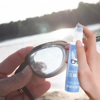 Anti-Fog Agent For Glasses Effective Glass Cleaner 15ml Anti Fog Lens Cleaner Glass Agent Quick Safe Fog Stopper For Goggles CHINA
