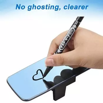 Anti-Glare Rear View Mirror Clip-On Wide Angles Rear View Mirrors Adjustable Large View Use In Car SUV Truck Detect Obstacles CZECH REPUBLIC