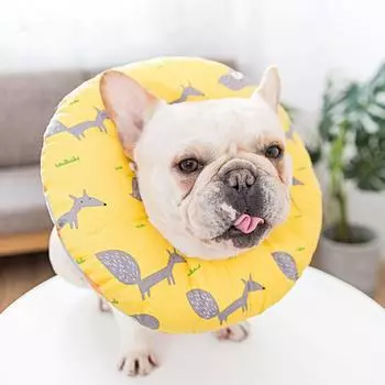 Anti-licking Cat Elizabeth Circle Anti-biting Dog Protective Ring Neck Recover S розовый