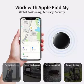 Anti-lose Security Finder Tracker для Apple Airtag Replacemnet Find My Bluetooth GPS Tracker для наушников-вкладышей IOS MFi Finder 3V