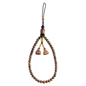 Anti Lost Mobile Phone Strap Wrist Strap Cell Phone Hanger Wood Phone Lanyard Telephone Jewelry wood