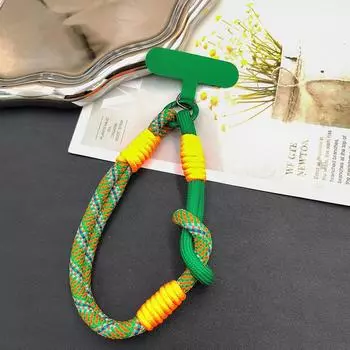 Anti-lost Phone Wrist Strap Dopamine Hanging Cord Braided Phone Lanyard Phone Charm Accessories