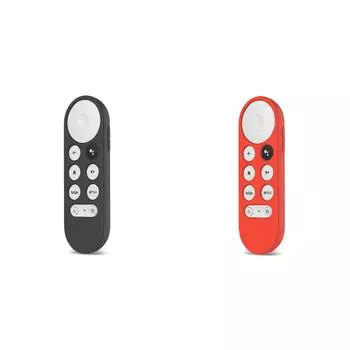 # Anti Lost TV Remote Control Cover for Google TV/Google Chromecast 2020 (Black)