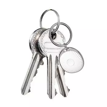 Анти-потерянный напоминатель Совместимость с Bluetooth Работа с Apple Find My Smart GPS Tracker Мини-устройство слежения Ключ для питомца Поиск ребенка чёрный