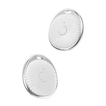 Анти-потерянный напоминатель Совместимость с Bluetooth Работа с Apple Find My Smart GPS Tracker Мини-устройство слежения Ключ для питомца Поиск ребенка чёрный