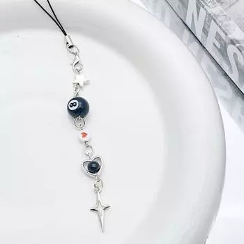 Анти-потеряшка Флокированный Кошачий телефонный шнурок ремешок для телефона Кошка сотовый телефон Подарок Ювелирные изделия Style A