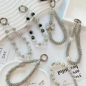 Анти-потеряшка мобильного телефона шнурок бисерный сотовый телефон цепочка модный телефон запястье ремешки подвесной шнур Style 1