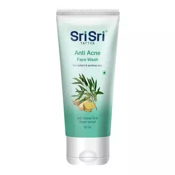 Анти-прыщи: очищающее средство (60 мл), Средство для умывания лица против угревой сыпи Шри Шри Таттва