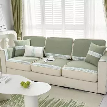 Anti-Scratching All-Inclusive Universal Sofa Cover Four Seasons Universal Non-Slip Sofa Seat Cover Elastic Sofa 60*60cm