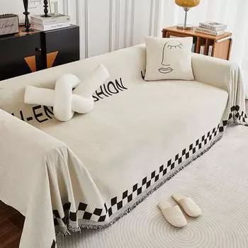 Чехол для дивана с защитой от царапин, полностью покрытый чехол для дивана на четыре сезона, универсальное синельное полотенце для дивана, чехол для дивана 180*130cm