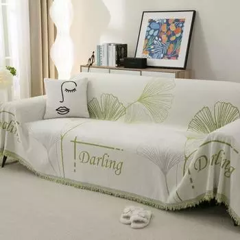 Anti-Scratching Sofa Towel Four Seasons Universal Simple Ins Style Sofa Cover Cloth Full Covered Sofa Cover Dustproof Sofa Cover 180*130cm