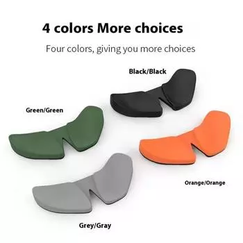 Anti-skid Wrist Rest Pad Ergonomic Mouse Wrist Rest Portable Palm Support Pad Office Orange