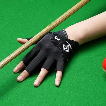 Anti-slip Billiards Gloves Left Hand Billiard Training Gloves Professional Snooker Glove Pool Cue M