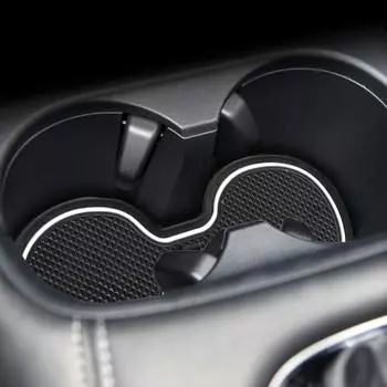 Anti-Slip Car Gate Slot Cup Mat for Honda HR-V 2025 US Version Non-Slip Door Groove Pad Interior Accessories