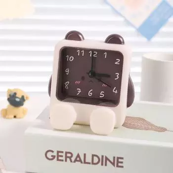 Anti-slip Cartoon Children s Alarm Clock Multi-functional Cell Phone Bracket Desktop Ornaments