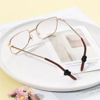 Anti-Slip Eyeglasses Holder Silicone Ear Hooks Glasses Straps Sports Temple Tips Ear Grip Hooks красный