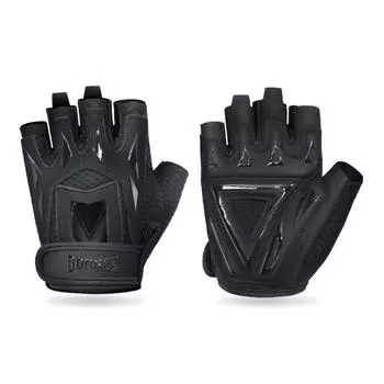 Anti-Slip Fitness Cycling Gloves Wear-Resistant Half Finger Cycling Gloves Outdoor Sport L-Style C