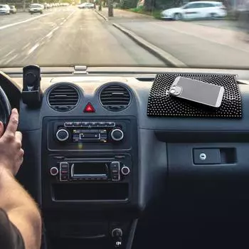 Anti Slip Mat For Car Stable Car Anti Slip Mat Dashboard Sticky Pad Reusable Anti Slip Car Dash Grip Pad Dashboard Accessories United States