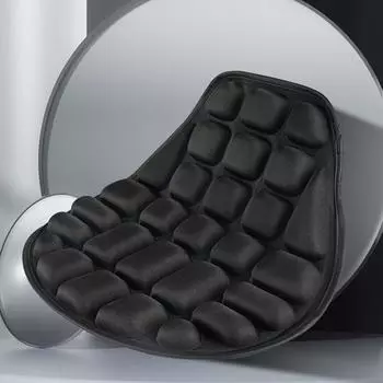 Anti Slip Seat Cushion Seat Cushion EVA Shock Absorption Cover Pad Breathable Pressure Relief Wear Resistant for Motorcycle