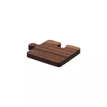 Anti-slip Walnut Puzzle Cup Mat Insulated Teacup Pad Creative Wooden Puzzle Coaster Tea Style B