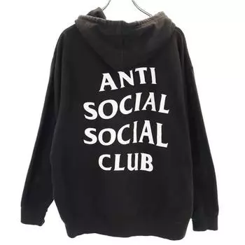 ANTI SOCIAL SOCIAL CLUB Сделано в США Принт на спине Толстовки с длинным рукавом Мужские Б/У