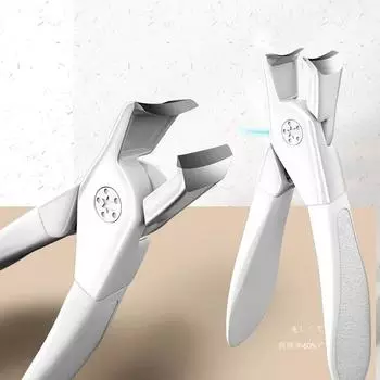 Кусачки для ногтей домашних животных с защитой от брызг, толстые твердые когти, стальные ножницы для кошек и собак, аксессуары для стрижки когтей