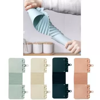 Anti-splash Sink Water Baffle TPR Splash Barrier Kitchen Supplies Kitchen Splatter Screen Bathroom белый