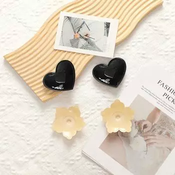 Анти-светонепроницаемая невидимая дышащая анти-ударная силиконовая ткань латексная дышащая наклейка на сосок свадебного платья One Size