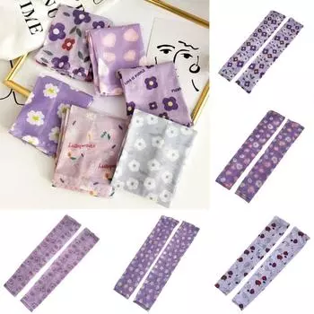 Анти-УФ марлевые рукава для льда, охлаждающий чехол для рук, длинные рукава из ледяного шелка, лето small flower