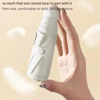 Анти-УФ-мини-зонтик, ветро- и водостойкий, женский карманный зонт от солнца для зонтика от дождя