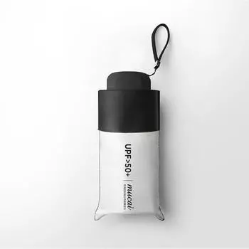 Anti UV Small Umbrella Flat Handle Pocket Umbrella Portable Mini Umbrella Home Supplies