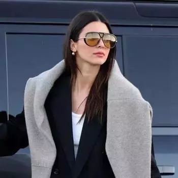 Anti-UV Women Round Sunglasses Double Bridge Shades Eyeglasses Retro Men Sun Glasses Women Men Style3