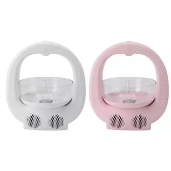 Анти-увлажнитель, настольный увлажнитель с прохладным туманом, белый шум, увлажнитель с высоким туманом и аквариумом Pink