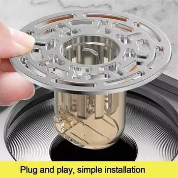 Анти-запах, сливной фильтр для душа, эффективно предотвращает