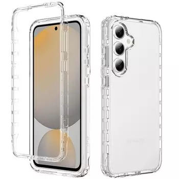 Анти-желтый чехол для мобильного телефона Samsung Galaxy S25 Ultra S23 S24 FE S22 S21 Plus A56 A36 A16 5G A55 A35 A15 A14 A54 A34 Чехлы for Galaxy S25 чистый