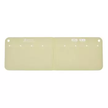 Antibacterial Butterfly Cutting Board Made in Japan Tsubame Sanjo Plastic Antibacterial Open Long Compact Memory Outdoor Camping Fishing [Belmont] бежевый