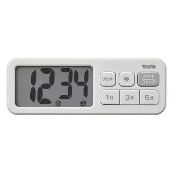 Antibacterial timer Matte gray large-visible TD-431