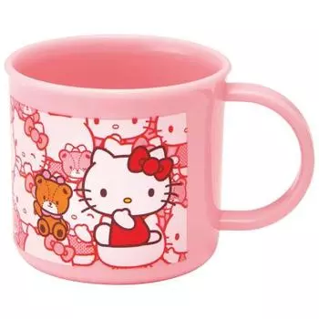 Антибактериальная чашка Skater Hello Kitty Ushiro Shiro Sanrio 200 мл Можно мыть в посудомоечной машине Сделано в Японии KE4AAG-A