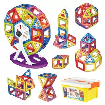 Антибактериальная кружка-блок Kanransha Set Магнитная игрушка Развивающая игрушка Развивающий блок 3D 3D головоломка Магнитный блок Магнитная головоломка 3 года