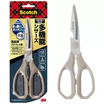 [Антибактериальная ручка] 3M Scotch кухонные ножницы, многофункциональные кухонные ножницы, ножницы для крабов, съемные ножницы, можно мыть в посудомоечной машине, открывалка для бутылок Fu