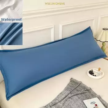 Антибактериальные и водонепроницаемые наволочки, наволочки для пар, наволочка для двуспальной кровати 48x120cm 1pc серебряный