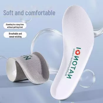 Антибактериальные спортивные стельки: Воздухопроницаемый, впитывающий пот, амортизирующий, удобный для бадминтона и баскетбола. 43-44