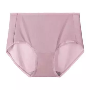 Антибактериальные трусики из ледяного шелка, женские трусы со средней талией, телесного цвета, ультратонкие дышащие невидимые женские трусы без шрамов, нижнее белье M чёрный