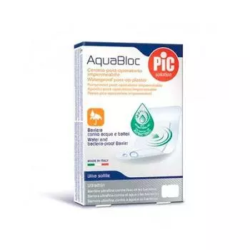 Антибактериальные водостойкие пластыри Pic 15x10см 5U