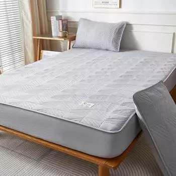 Антибактериальный чехол для кровати с соевой подкладкой для матери и ребенка, водонепроницаемый матрас Simmons, универсальный защитный чехол, цельный 90*200