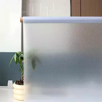 Антибликовая пленка для окон, матовые виниловые пленки для тонировки стекол, солнцезащитные наклейки на окна, антистатичные матовые экраны для душа 30x100cm