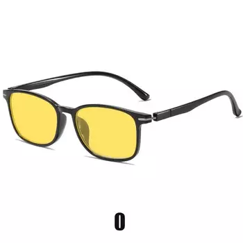 Антибликовые очки ночного видения для вождения при близорукости для женщин и мужчин, сверхлегкие очки в квадратной оправе, ретро-очки с минусом до 4,0