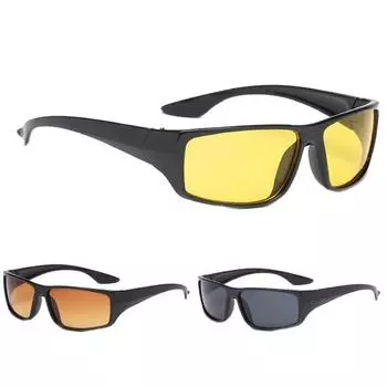 Антибликовые УФ-защита, автомобильные очки ночного видения для водителя, защитные очки, очки серый