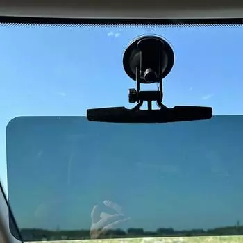 Антибликовый солнцезащитный козырек на присоске Антибликовый солнцезащитный козырек черного цвета Многоцелевые солнцезащитные козырьки Удобный автомобильный козырек для защиты глаз CHINA