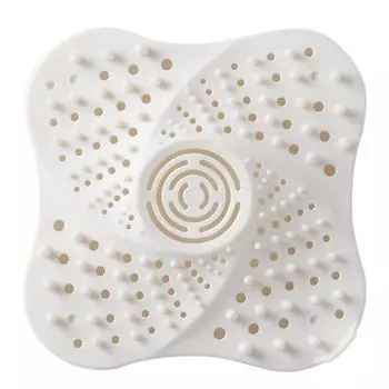 Антиблокирующая сливная ловушка для ванной комнаты, пробка для волос, ловушка для душа, сливные крышки для пола, сетчатый фильтр белый